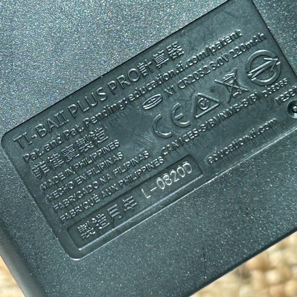 Texas Instruments BA II Plus Professional Financial Calculator Black TI-BAII-PRO - Picture 2 of 4